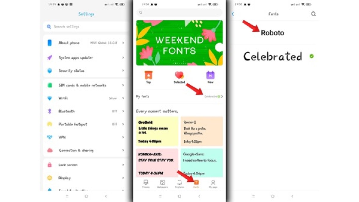 آیا می‌توانیم هر فونت فارسی را در گوشی شیائومی اضافه کنیم؟
