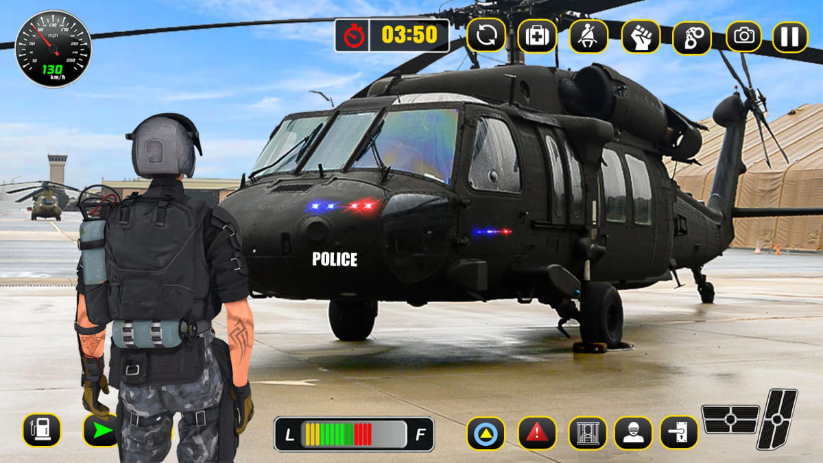 بازی Police Helicopter Simulator 3D