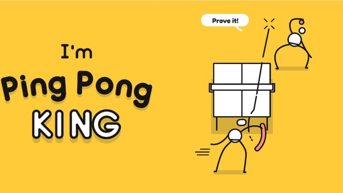 بازی I'm ping Pong king