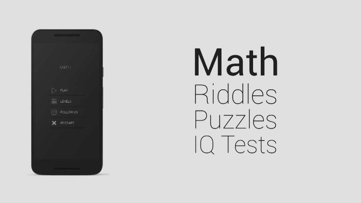 بازی Math | Riddle and Puzzle Game