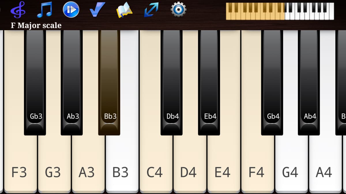 بازی Piano Scales & Chords Pro