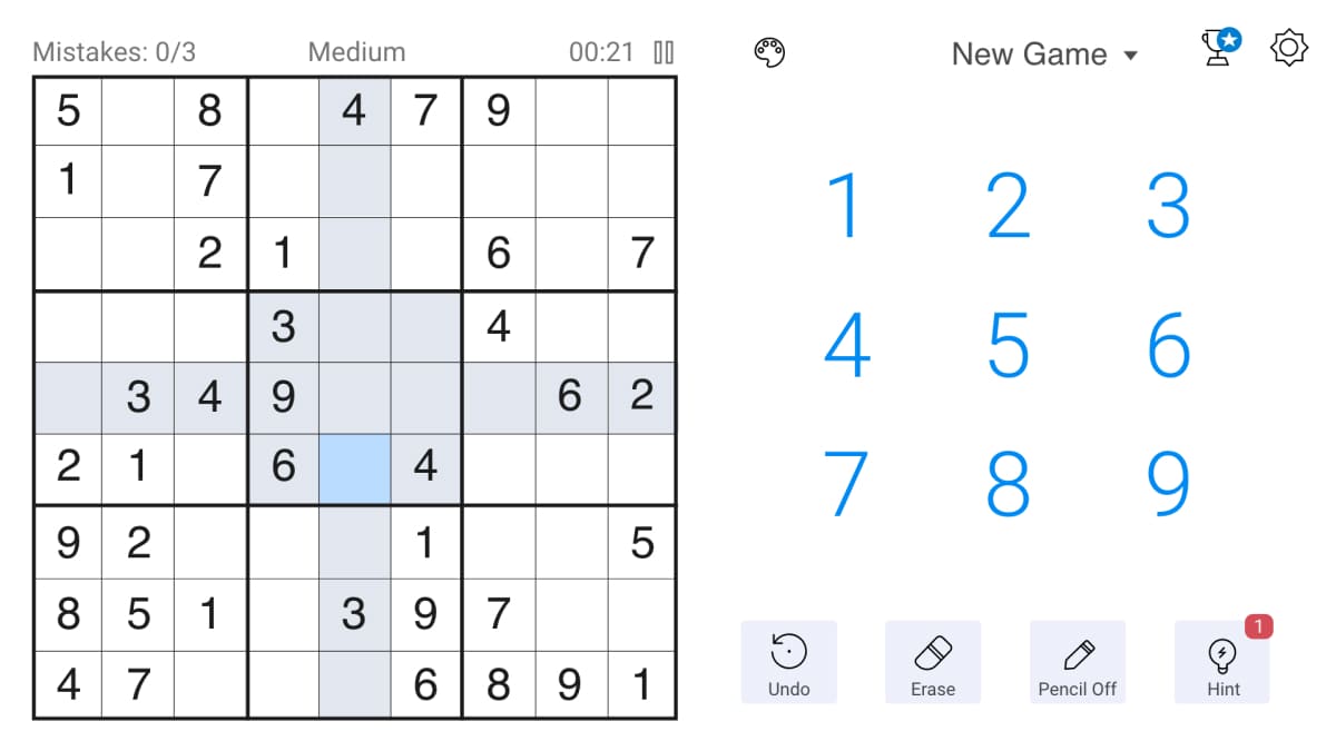 بازی Sudoku - Classic Sudoku Puzzle